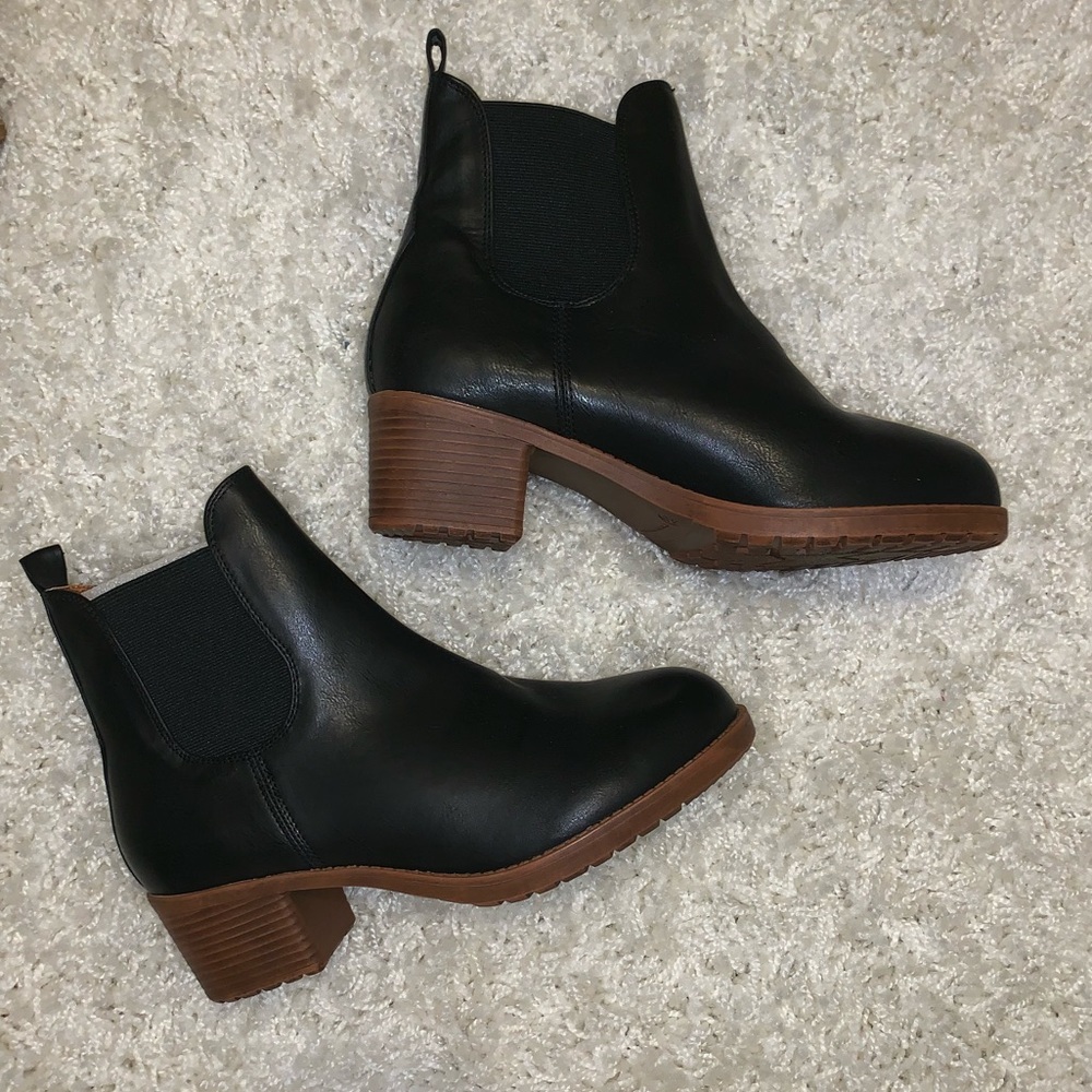 Black booties